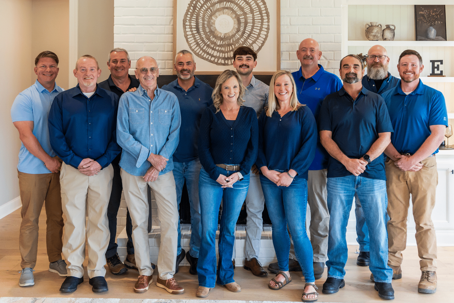 eastland construction team group photo